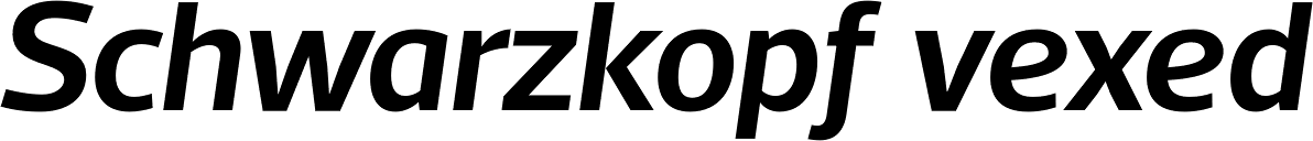 Acto SemiBold Italic