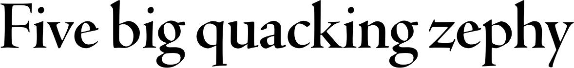 Adobe Jenson Pro Display SemiBold