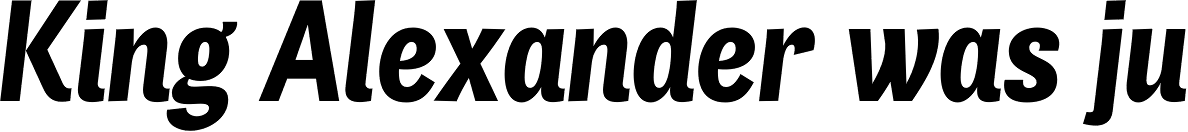 Air Condensed Heavy Italic