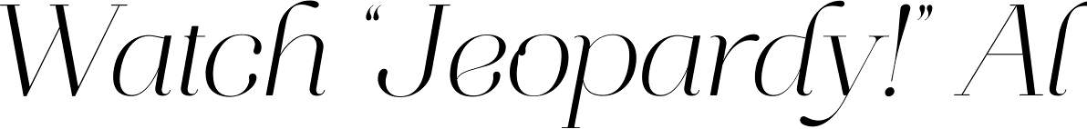 Aire Bold Italic Std
