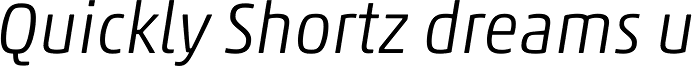 Akko Pan-European Light Italic