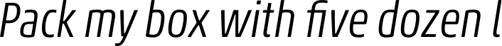 Akko Pro Condensed Light Italic