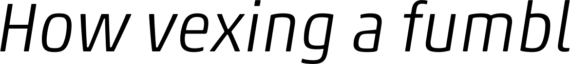 Akko Pro Light Italic