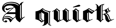 Albion's Incised Masthead™