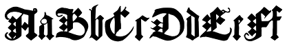Albrecht Durer Gothic