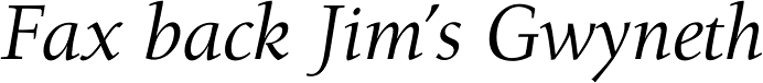 Alexandra Italic