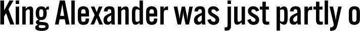 Alternate Gothic Pro EF No Three