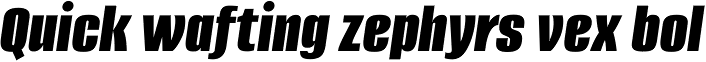 Alumni Sans Black Italic