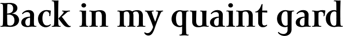Amor Serif Bold
