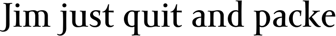 Amor Serif Text
