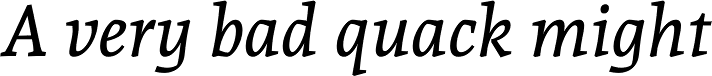 Andada ht Pro Italic