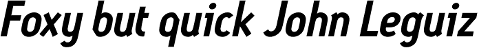Antitled Demi Italic