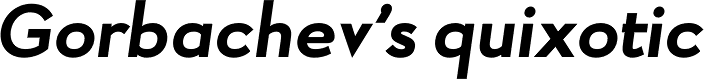 Aramis XBold Italic