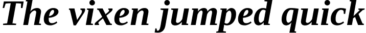 Ascender Serif Bold Italic