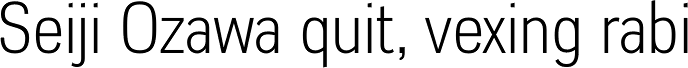Azbuka Std Condensed Light