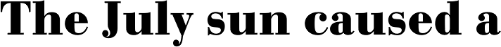Bauer Bodoni Bold
