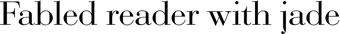 Bauer Bodoni D Regular