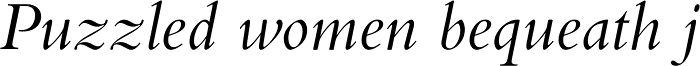 Bembo Pro Italic