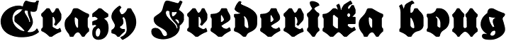 Bernhard Blackletter™