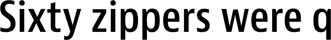Bernina Sans Condensed SemiBold