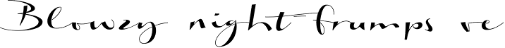 Biloxi Calligraphy