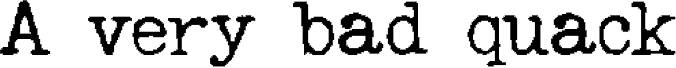 Bitmap Typewriter JNL