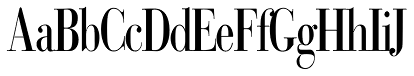 Bodoni Classic Condensed