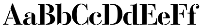 Bodoni Classic Stencil