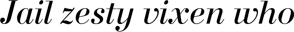 Bodoni Italic