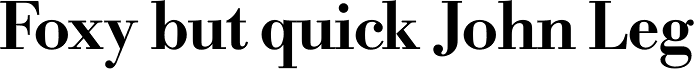 Bodoni Nr 1 SH Med