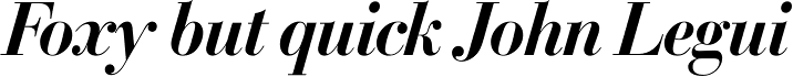 Bodoni SH Med Italic