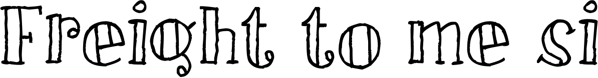 Bodoniez Un Bodonized Outline