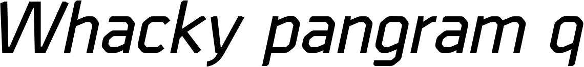 Borda DemiBold Italic