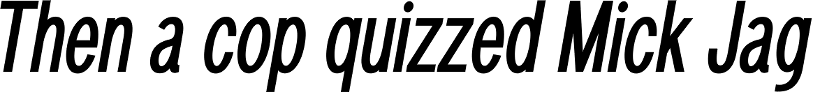 Bradwell DemiBold Italic
