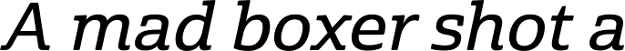 Cabrito Semi Ext Demi Italic
