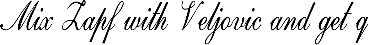 Calligri Condensed Italic