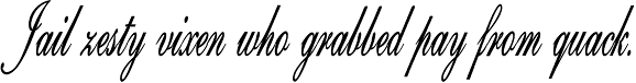 Calligri Extracondensed Bold Italic
