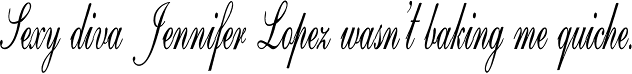 Calligri Extracondensed Italic