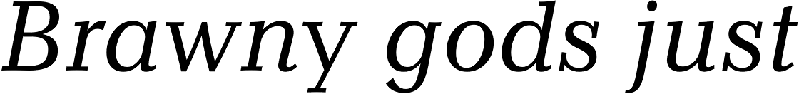 Candida Italic