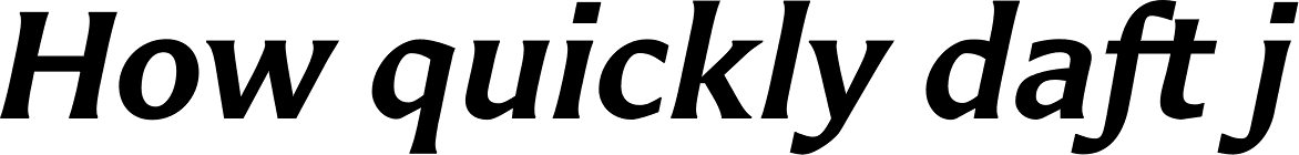 Carter Sans Pro SemiBold Italic