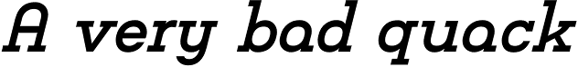 Charifa Serif Medium Oblique