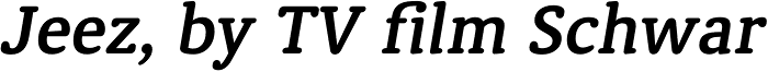 Classic Round Demi Italic