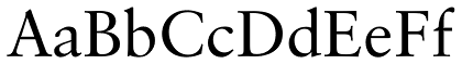 Classical Garamond