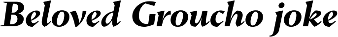 Conqueror Bold Italic