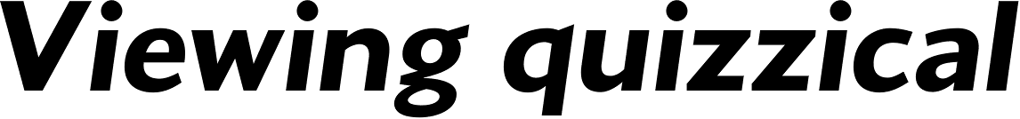 Conqueror Sans Bold Italic