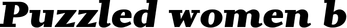 Conqueror Slab Black Italic