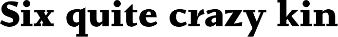 Conqueror Slab ExtraBold