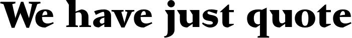 Conqueror Text ExtraBold