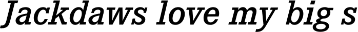 Corporate E Demi Italic