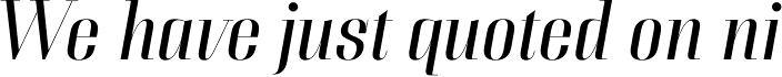 Couture Regular Italic